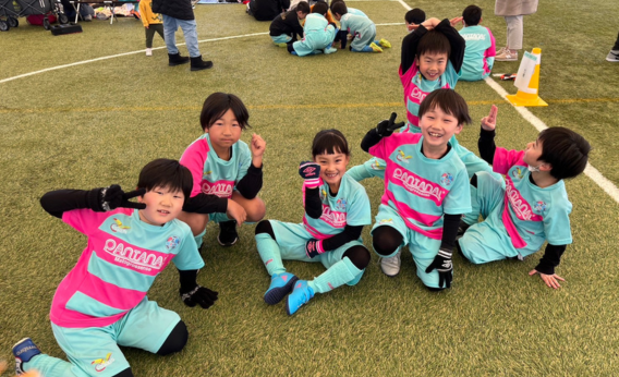 子供たちが練習している様子