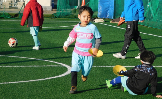 サッカー大会の様子